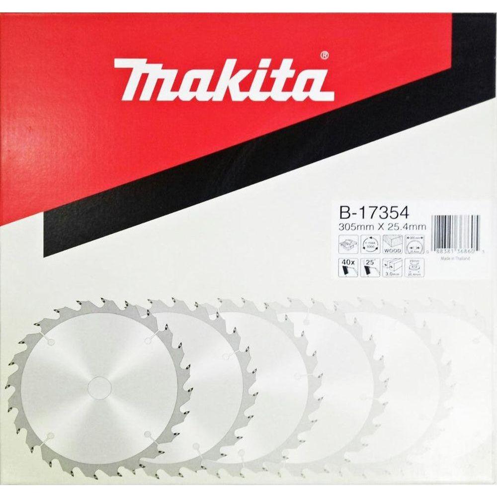 Makita B-17354 Circular Saw Blade 12" x 40T for Wood - KHM Megatools Corp. Main image