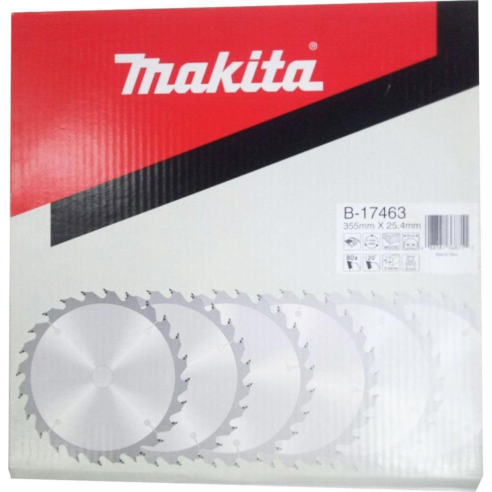 Makita B-17463 Circular Saw Blade 14" x 80T for Wood - KHM Megatools Corp. Main image