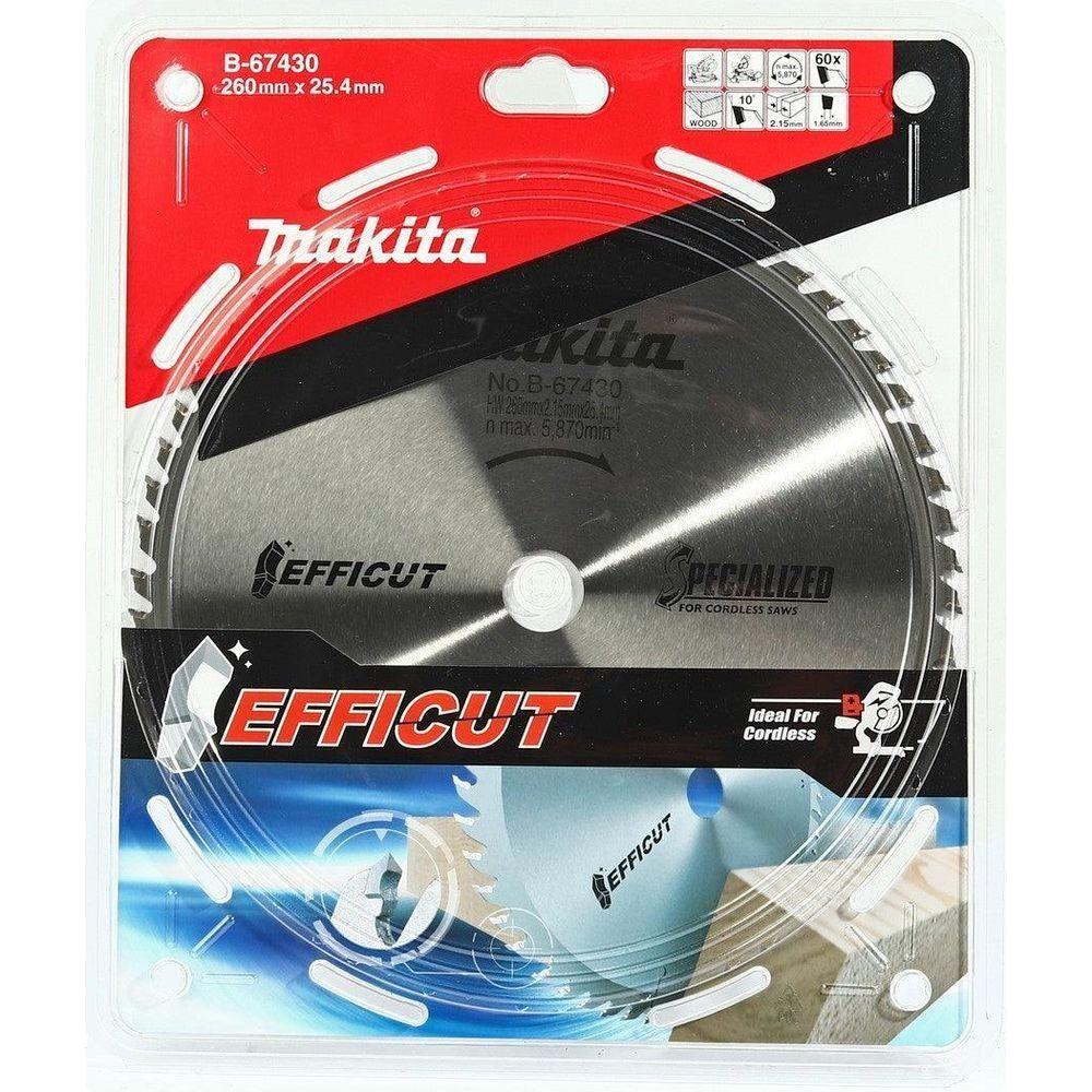 Makita B-67430 Circular Saw Blade 10" x 60T for Wood - KHM Megatools Corp. Main image