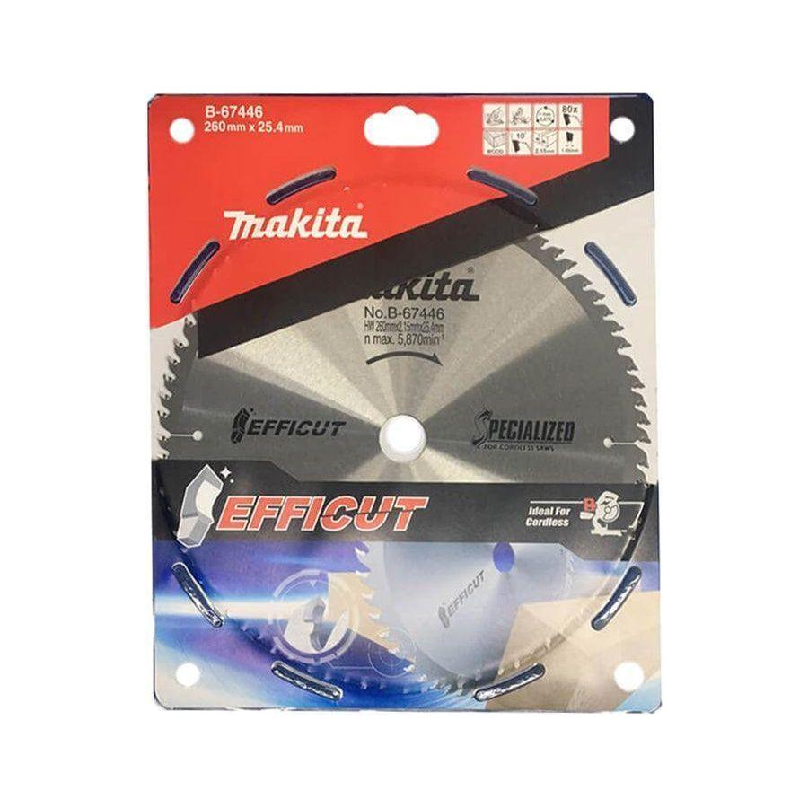 Makita B-67446 Circular Saw Blade 10" x 80T for Wood - KHM Megatools Corp. Main image