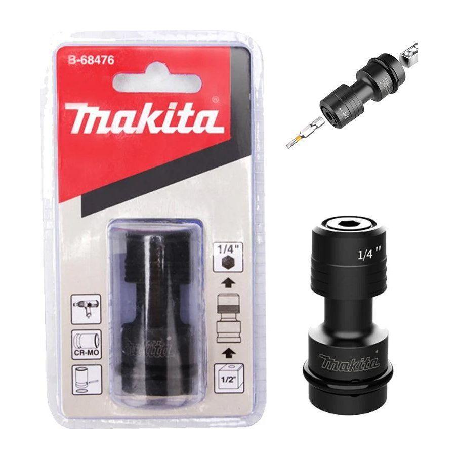 Makita B-68476 1/2" Drive Adapter to 1/4" Hex Attachment for Impact Wrench | Makita by KHM Megatools Corp. Main image