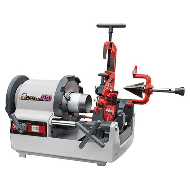 Asada Beaver 100-AT (BE1AS) Electric Pipe Threading Machine 1/2~4” - KHM Megatools Corp. Main image