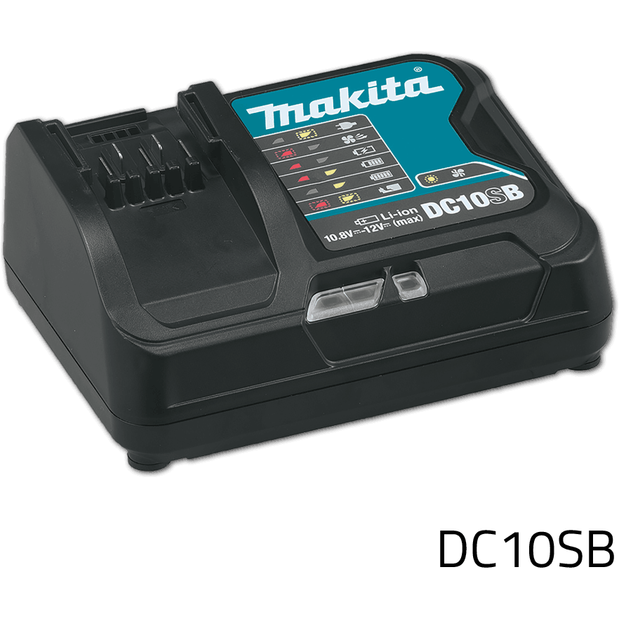 Makita DC10SB 12V Fast Charger CXT (197363-1 / 630996-7) - KHM Megatools Corp. Main image