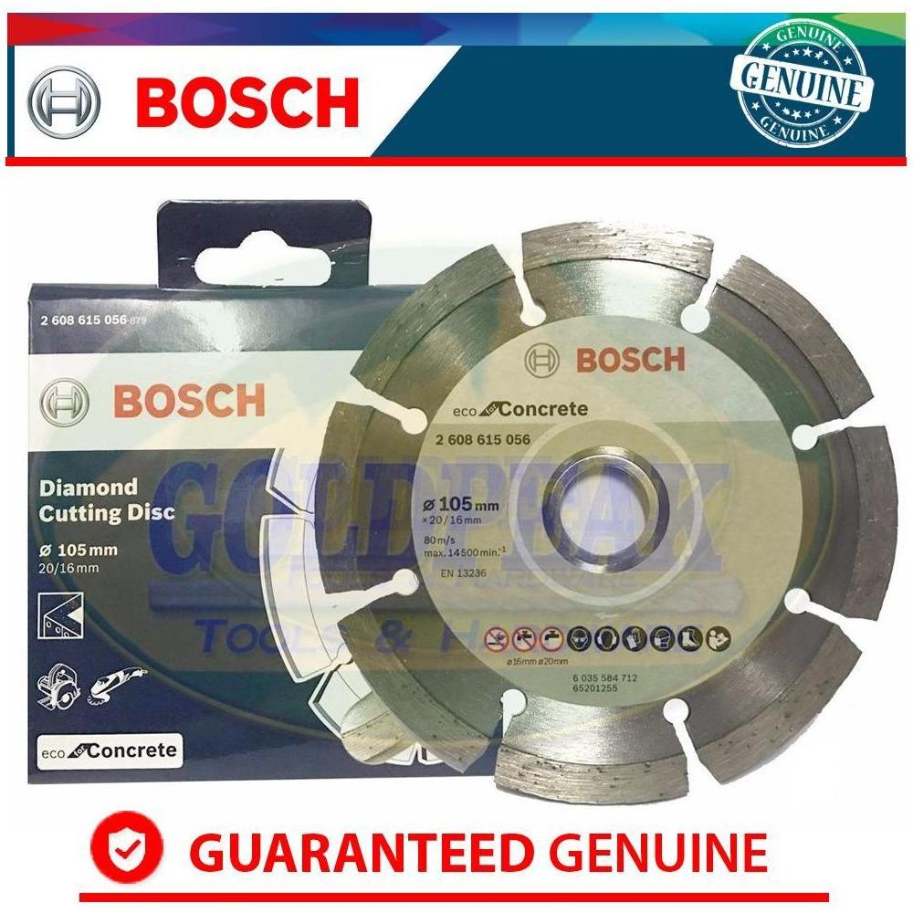 Bosch Diamond Cut Off Wheel 4" for Concrete (ECO) - Goldpeak Tools PH Bosch