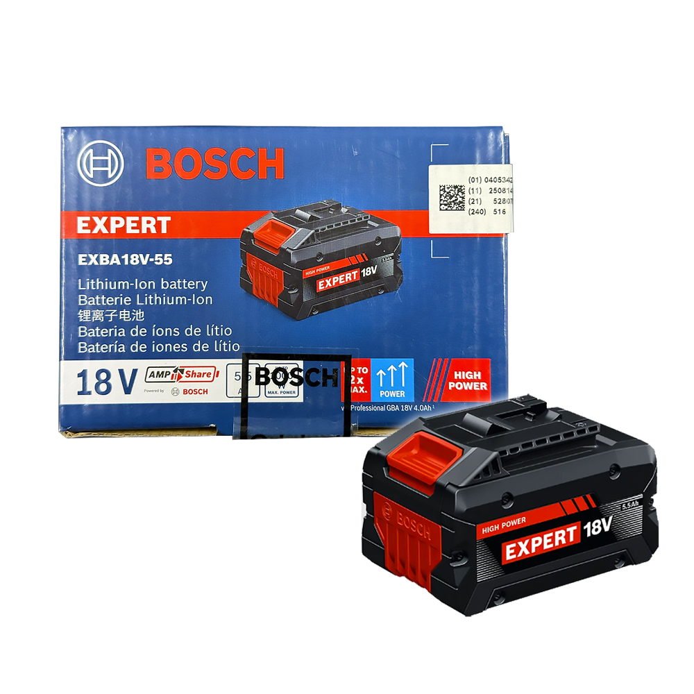 Bosch EXPERT EXBA 18V-55 Battery 5.5Ah - ToolsSavvy.ph Main image