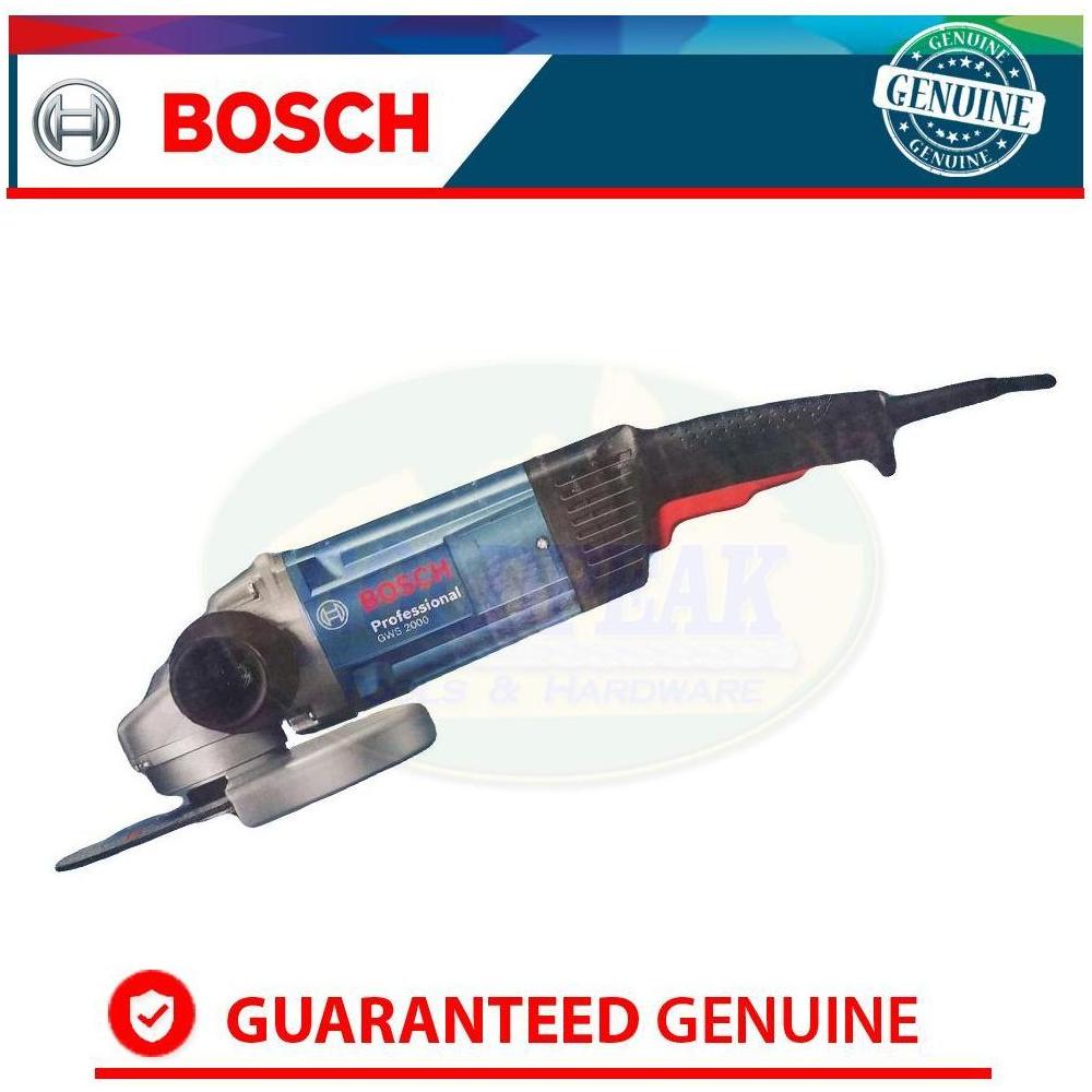 Bosch GWS 2000 Large Angle Grinder 7" [Contractor's Choice] - Goldpeak Tools PH Bosch