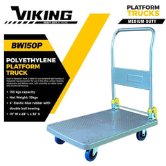Viking BW 150P Polyethylene Platform Trolley / Truck  (150kgs) - ToolsSavvy.ph