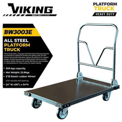 Viking BW3003E Heavy Duty Steel Platform Truck (300kgs) - KHM Megatools Corp.