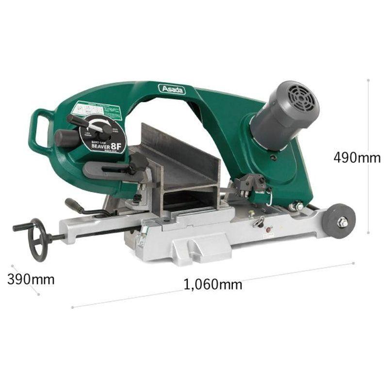 Asada BB80F BEAVER 8F Band Saw Cutting Machine Secondary image