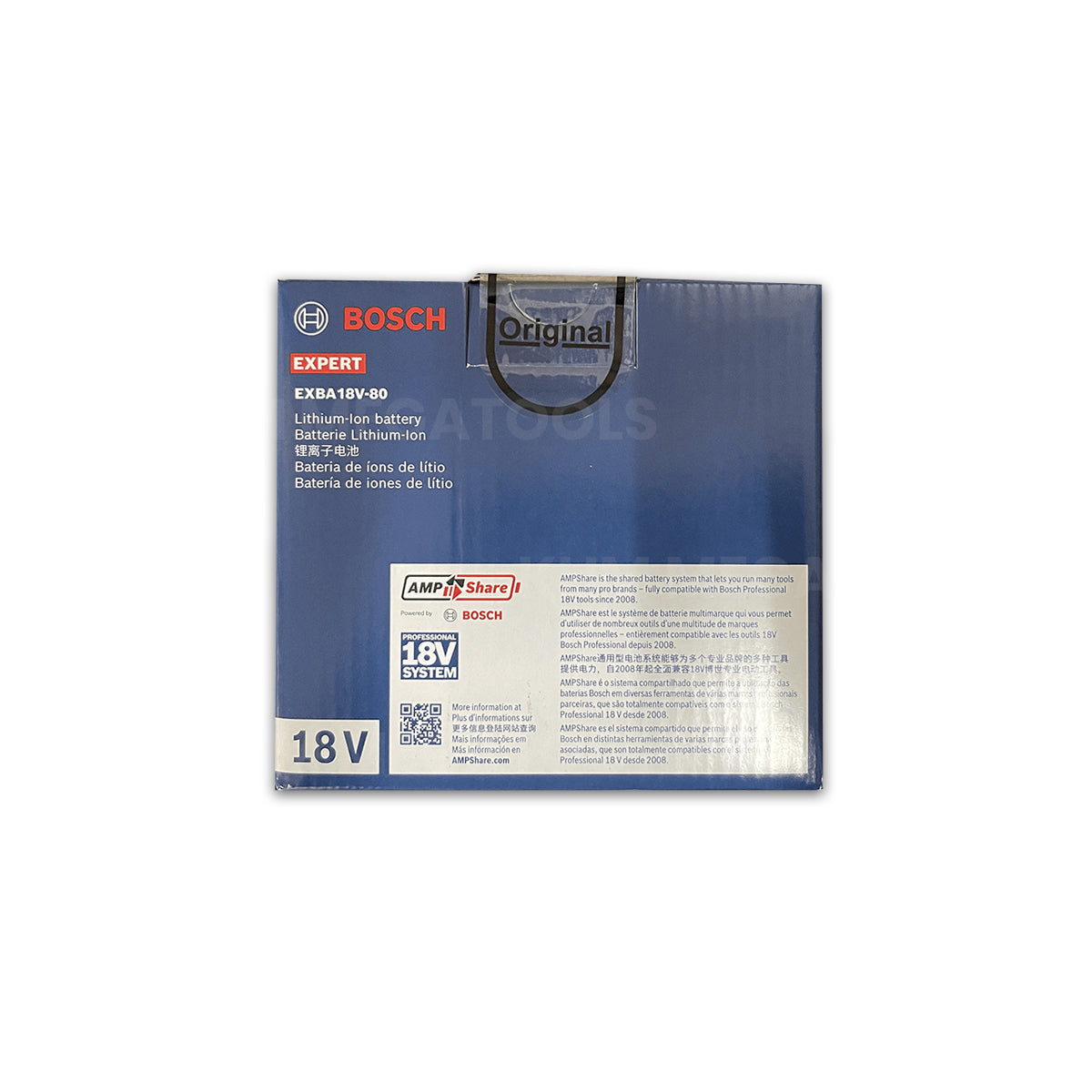 Bosch EXPERT EXBA 18V-80 Battery 8Ah - ToolsSavvy.ph