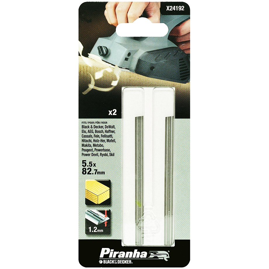 Black & Decker X24192-XJ HSS Planer Blade for Wood Planer | Black & Decker by KHM Megatools Corp. Main image