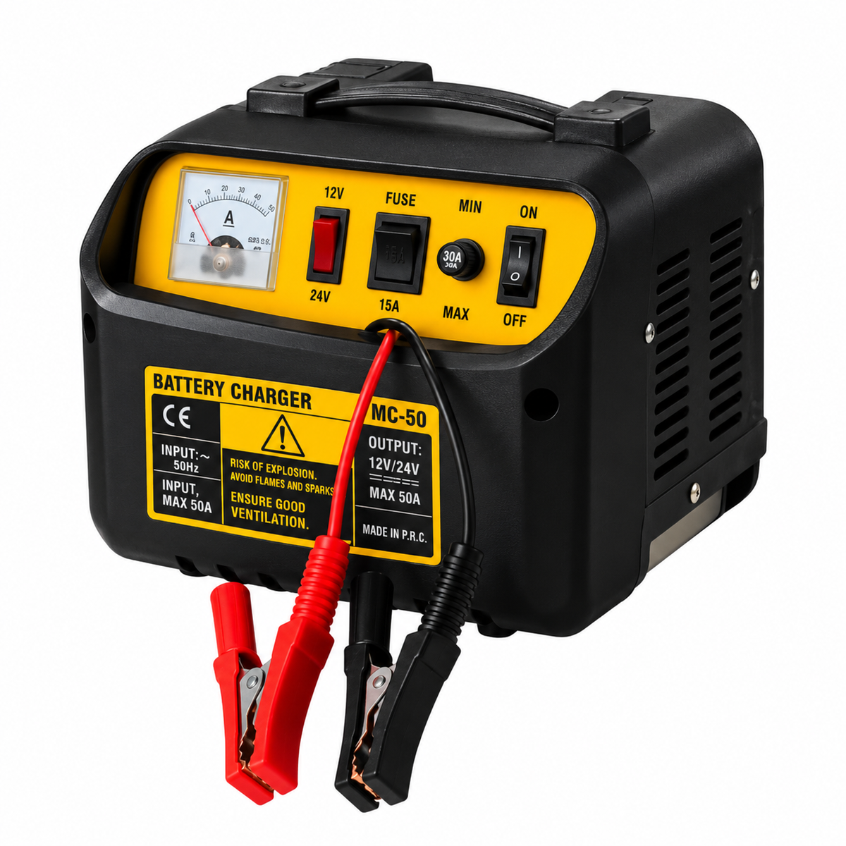 Megatools MCB50 Car Battery Charger 50A