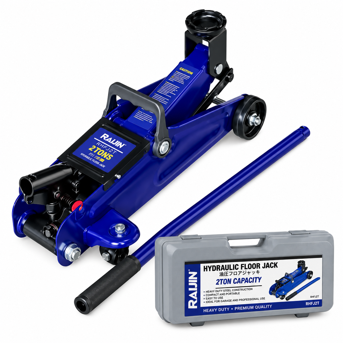 Raijin RHFJ2T Hydraulic Floor Jack 2 Tons - ToolsSavvy.ph Main image