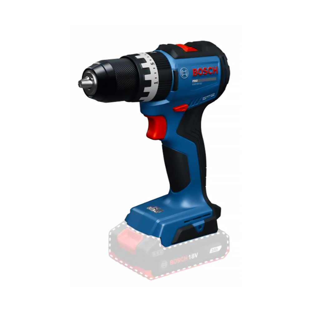 Bosch GSB 18V-52 Cordless Brushless Impact Drill Driver 13mm (Kit) - ToolsSavvy.ph