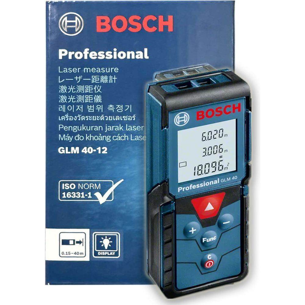 Bosch GLM 40-12 Laser Rangefinder [40 meters] | Bosch by KHM Megatools Corp.