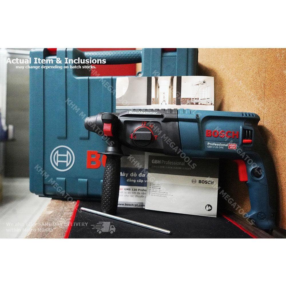 Bosch GBH 2-26 DRE 3-Modes Rotary Hammer 26mm 800W - KHM Megatools Corp.