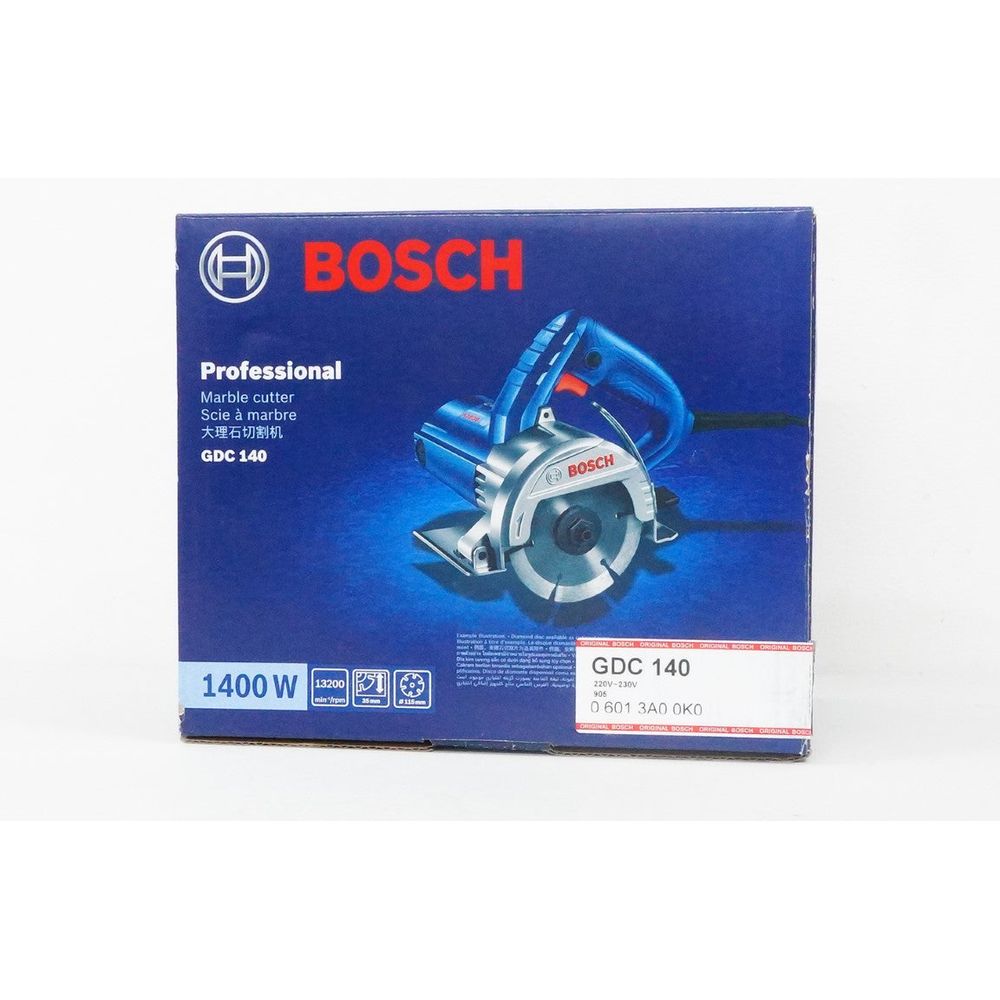 Bosch GDC 140 Concrete Cutter / Marble Saw 4" (115mm) 1400W | Bosch by KHM Megatools Corp.