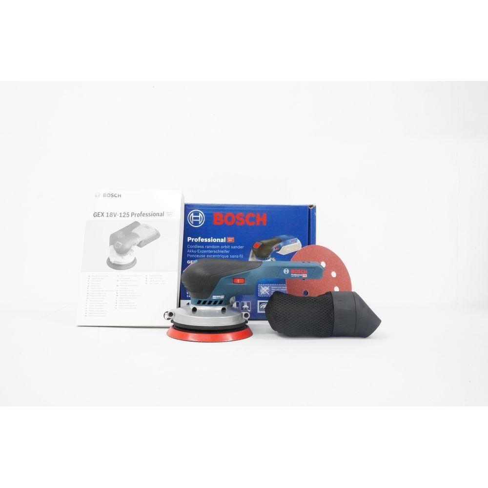 Bosch GEX 18V-125 Cordless Random Orbit Sander 18V (Bare) Secondary image