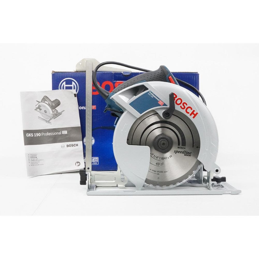 Bosch GKS 190 Circular Saw 7-1/4" (190mm) 1400W | Bosch by KHM Megatools Corp.