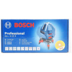 Bosch GLL 3-15 X Line Laser level [3x Lines] with Plumb Points (15 meters) | Bosch by KHM Megatools Corp.