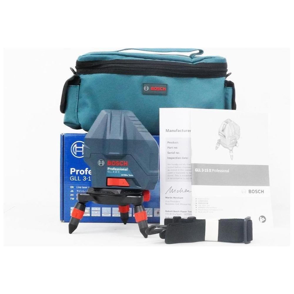 Bosch GLL 3-15 X Line Laser level [3x Lines] with Plumb Points (15 meters) Secondary image