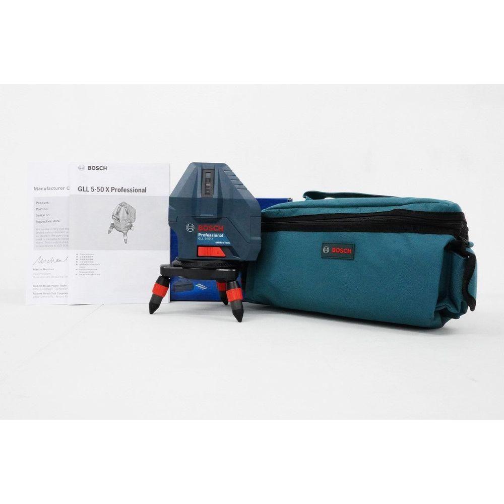 Bosch GLL 5-50 X Line Laser Level [5x Lines] with Plumb Points (50 meters) Secondary image