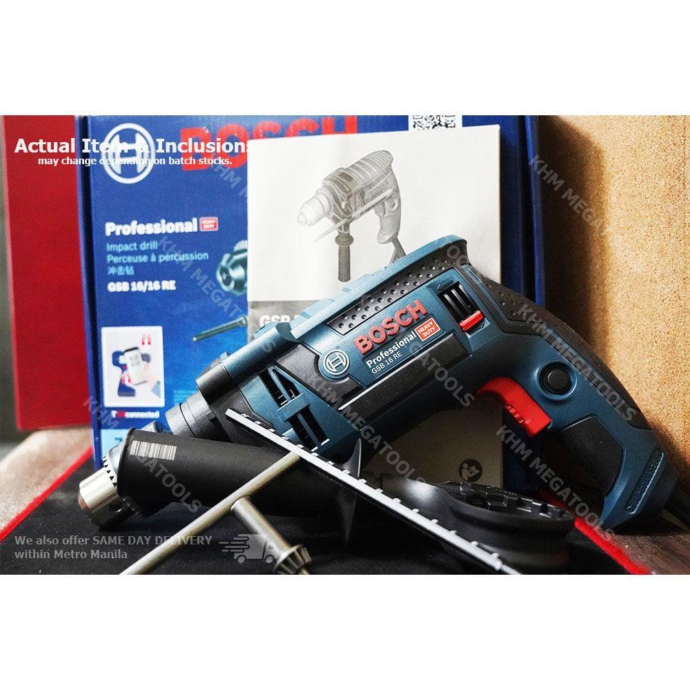 Bosch GSB 16 RE Impact Drill (Carton Only) 5/8" (16mm) 750W - KHM Megatools Corp.