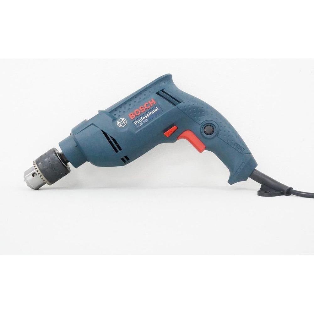 Bosch GSB 550 Impact Drill / Hammer Drill 13mm (1/2") 550W [Contractor's Choice] | Bosch by KHM Megatools Corp.