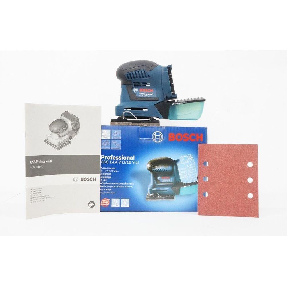 Bosch GSS 18V-Li Cordless Finishing Sander 113x101mm 18V (Bare) Secondary image