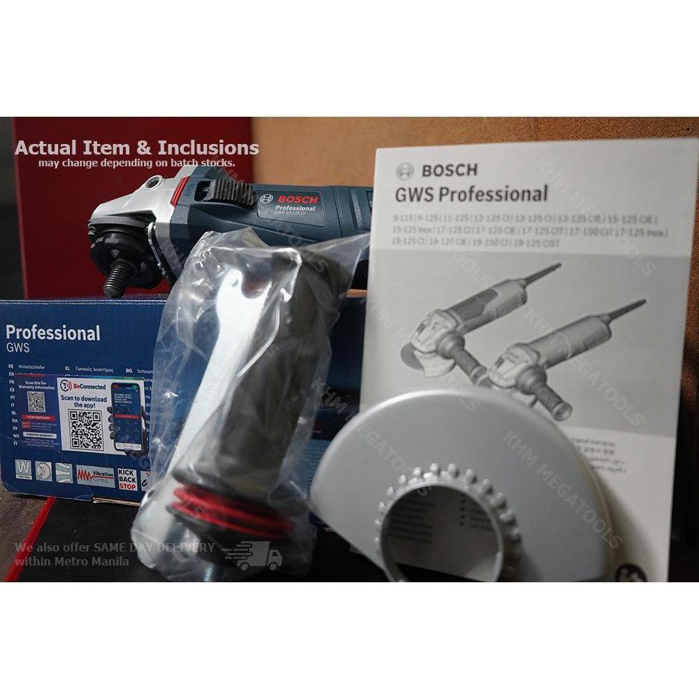 Bosch GWS 13-125 CI Angle Grinder 5" (125mm) 1300W - KHM Megatools Corp.