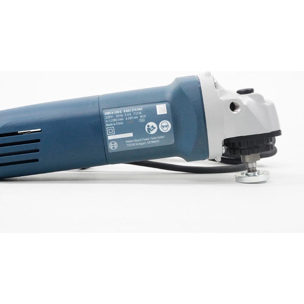 Bosch GWS 6-100 S Angle Grinder 4" (100mm) 710W [Rear Toggle Switch] | Bosch by KHM Megatools Corp.