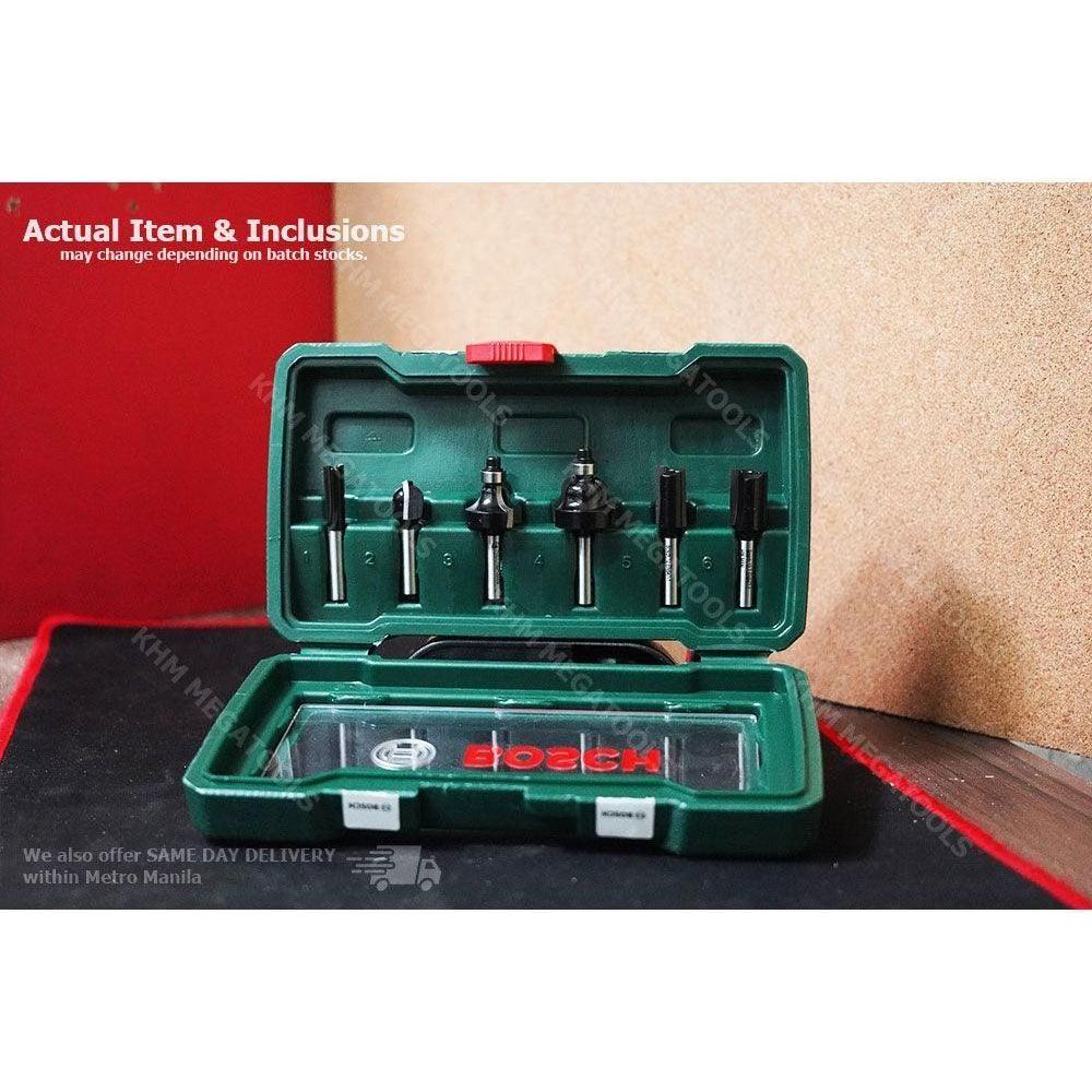Bosch Router Bit Set 1/4" Shank (6pcs) [2607019462] Secondary image