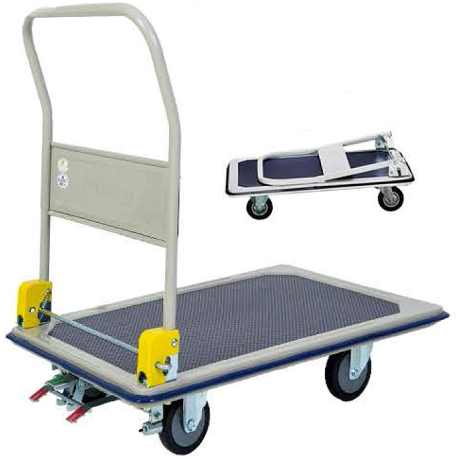 Jumbo HB-210JCF Steel Platform Trolley with Foot Brake | Jumbo by KHM Megatools Corp. Main image