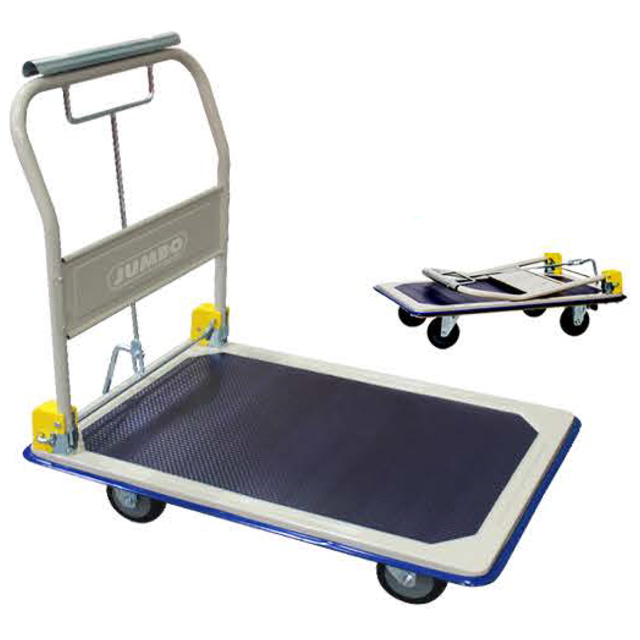 Jumbo HB-210JCK Steel Platform Trolley with Hand Brake | Jumbo by KHM Megatools Corp. Main image