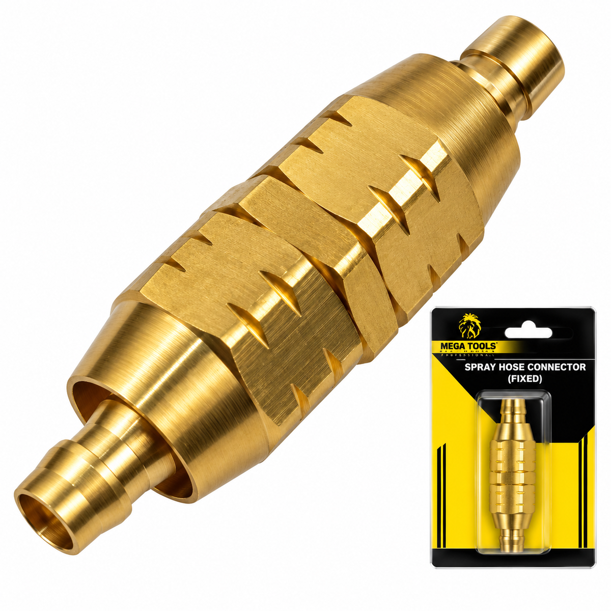Megatools (MBSHCONF) Spray Hose Connector (Fixed) - ToolsSavvy.ph