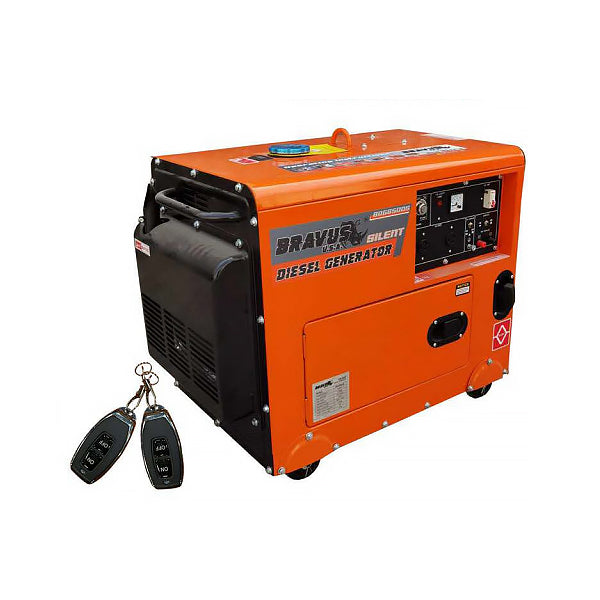 Bravus BDG6500S.2 Diesel Generator 6.5KVA - ToolsSavvy.ph Main image