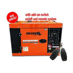 Bravus DG10000BR.2 Diesel Generator Silent Type 10kVa (w/ add-on switch on/off and Remote System) | Bravus by KHM Megatools Corp.