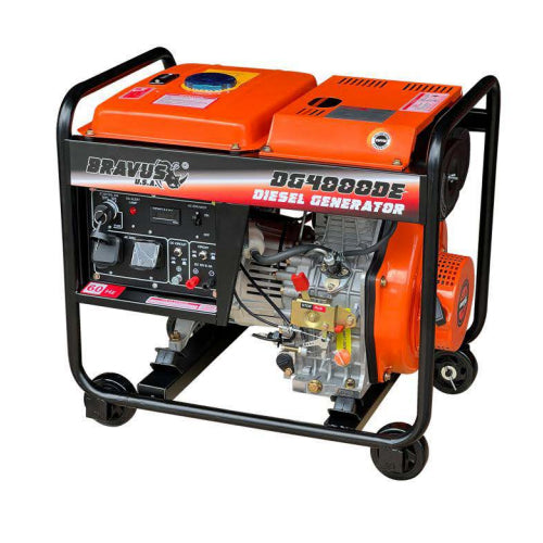 Bravus DG4000DE Diesel Generator 4000W Open Type - ToolsSavvy.ph Main image