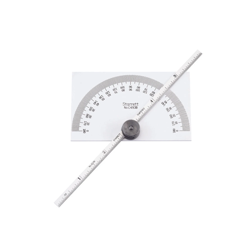 Starrett C493 Steel Protractor 6"
