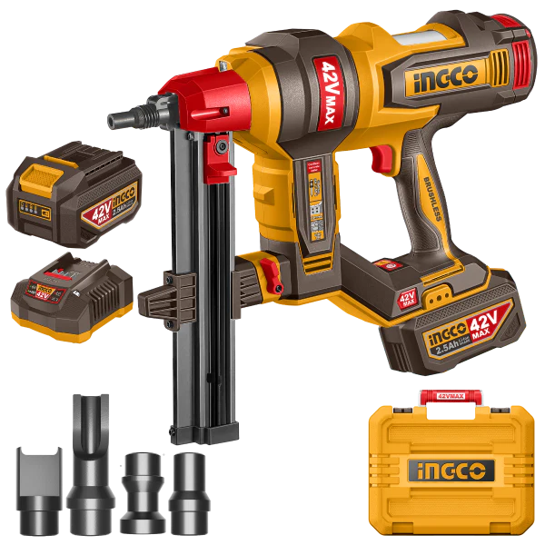 Ingco CCNLI420602 Cordless Concrete Nailer 42V 40mm Secondary image