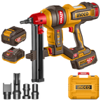 Ingco CCNLI420602 Brushless Cordless Concrete Nailer Kit 42V - ToolsSavvy.ph