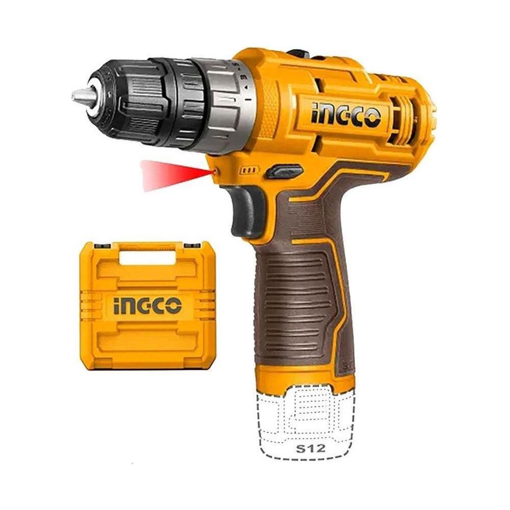 Ingco CDLI12202 Li-Ion Cordless Drill 12V - KHM Megatools Corp.