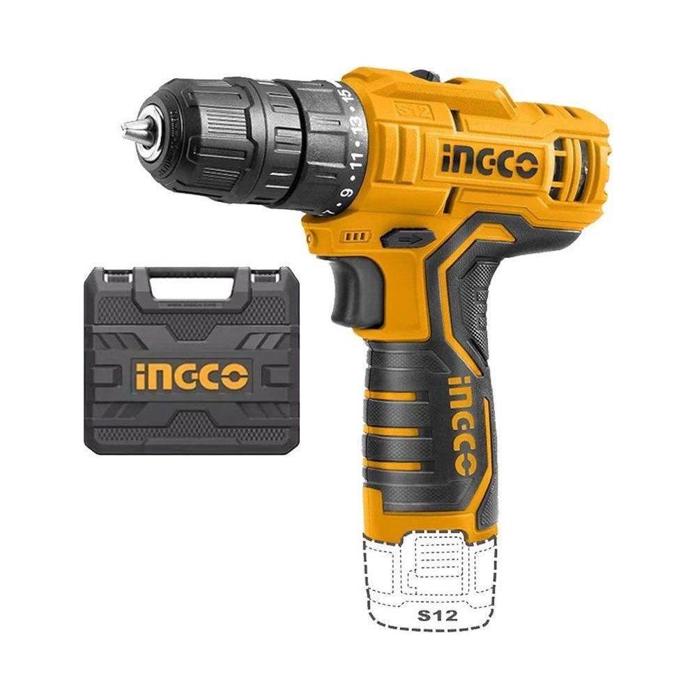 Ingco CDLI12328 Li-Ion Cordless Drill 12V - KHM Megatools Corp. Main image