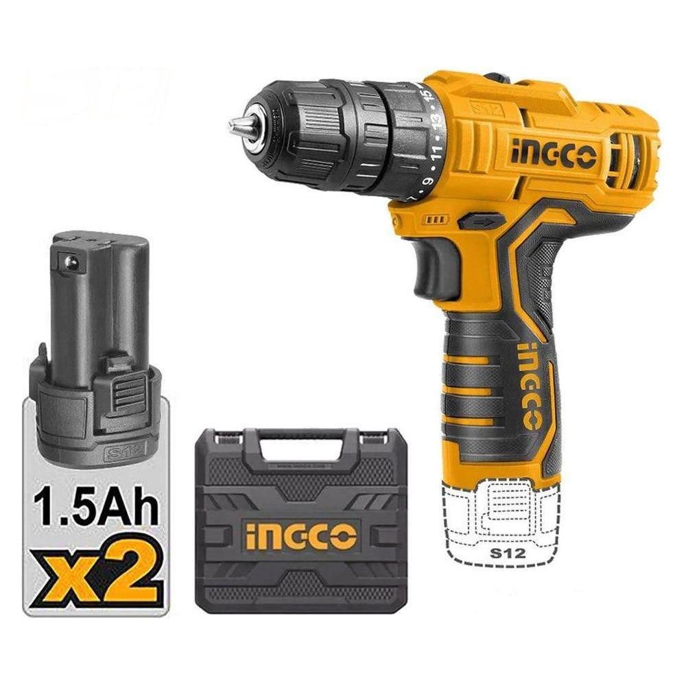Ingco CDLI12328 Li-Ion Cordless Drill 12V Secondary image