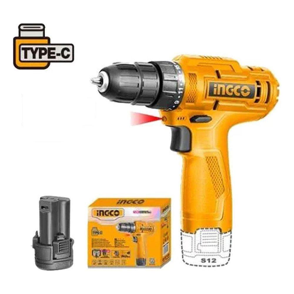 Ingco CDLI12428 Li-Ion Cordless Drill 20V - KHM Megatools Corp.