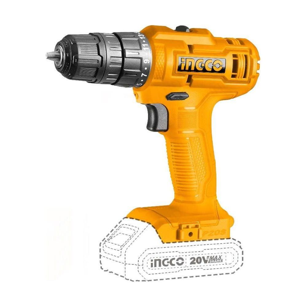 Ingco CDLI20032 Li-Ion Cordless Drill 20V - KHM Megatools Corp.