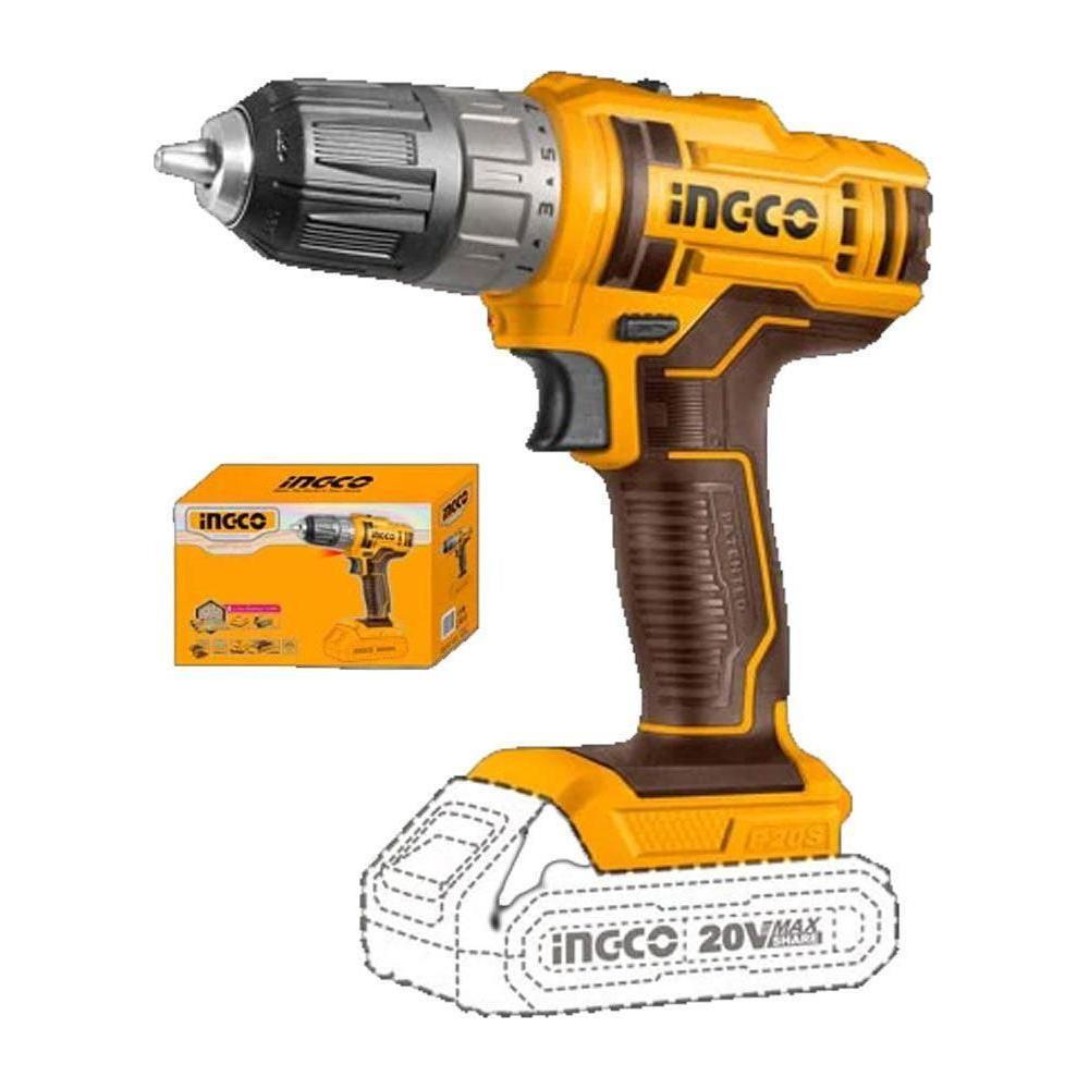 Ingco CDLI200515 Li-Ion Cordless Drill 20V - KHM Megatools Corp.