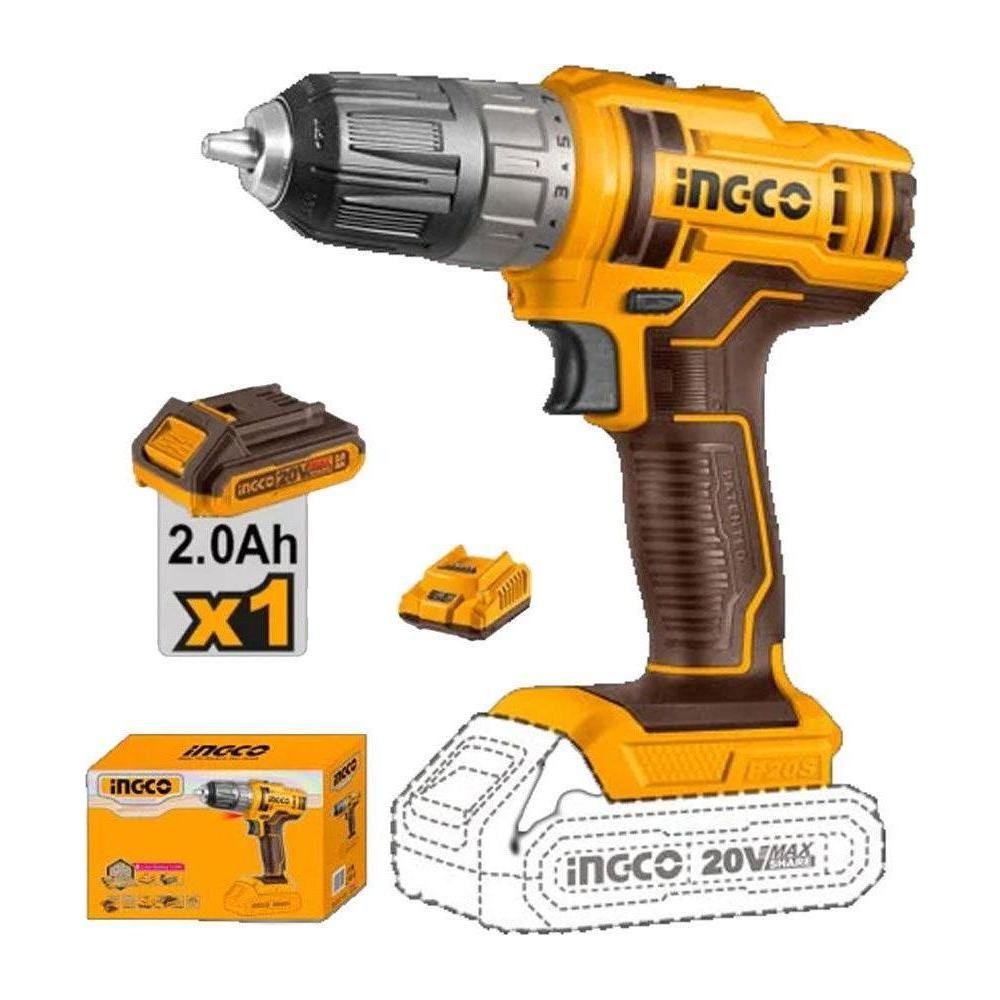 Ingco CDLI200518 Li-Ion Cordless Drill 20V Secondary image