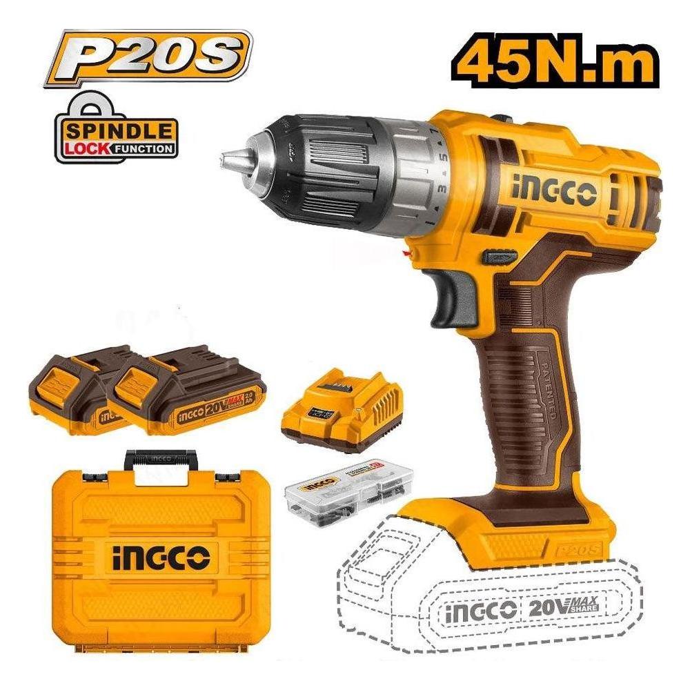 Ingco CDLI200528 Li-Ion Cordless Drill 20V Secondary image