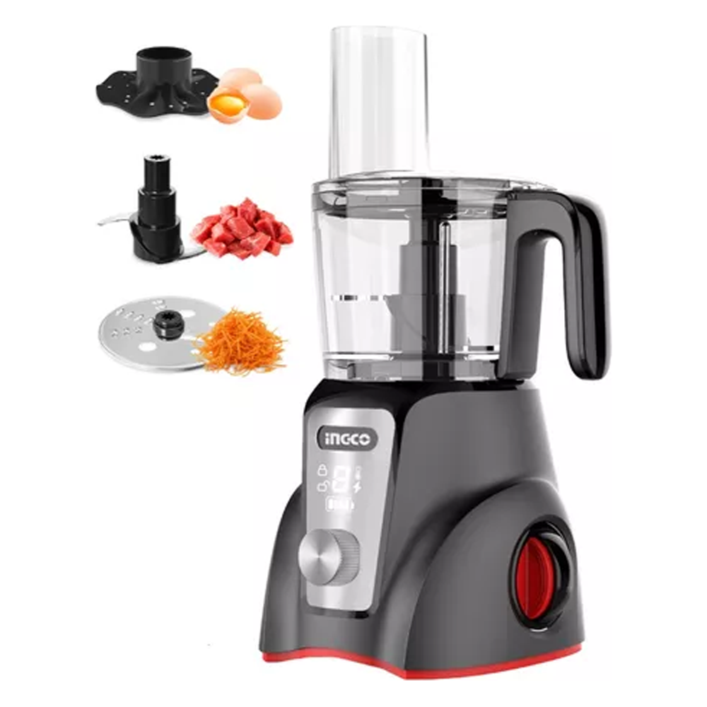 Ingco CFP026K Food Processor 16V 1.25L (Bare) | Ingco by KHM Megatools Corp.